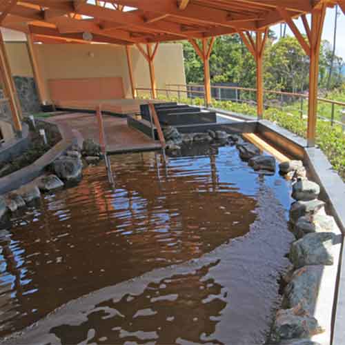 雄大な太平洋を眺めながら、7つの温泉が楽しめます