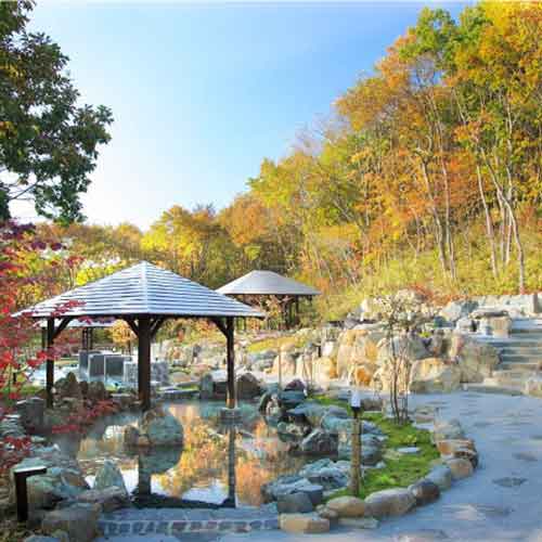「ガーデンスパ」庭園露天風呂
