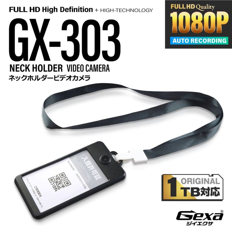 ��������������Gexa(�����������ߥ��ѥ�������X�� 1080P �ͥå��ۥ�������ӥǥ������ ���������󥰥쥳������ ��������� [GX-303] ���ȥ���� �ϥ󥺥ե꡼ H.264 1TB�б�