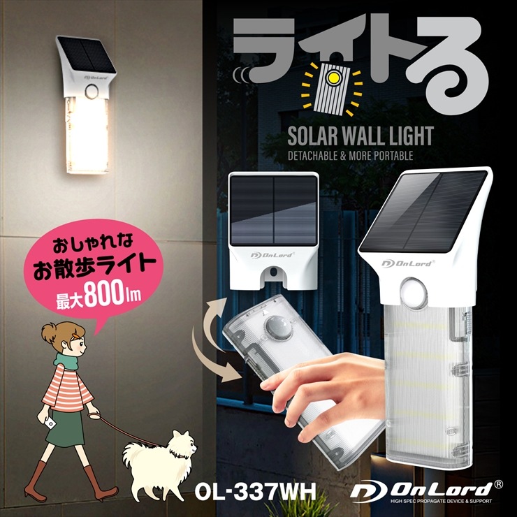5OFFۡۥ(OnLord) 顼ż æ弰󥵡饤 饤Ȥ ϥǥ饤 LED ʹ󥵡 ưȯ ɿ OL-337WH