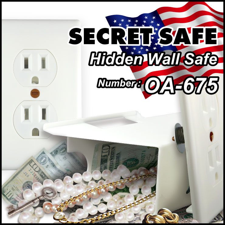 ������� �ɥ��󥻥�ȷ� �إ�������åȥ����� Hidden Wall Safe�� �����եƥ��ܥå��� (OA-675) ����ꥫ�� ���� ������ �������� �ؤ����� ����