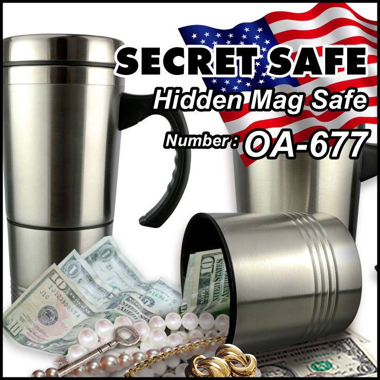 ������� ���ƥ�쥹 �ޥ����å׷� �إ�������åȥ����� Hidden Mug Safe�� �����եƥ��ܥå��� (OA-677) ����ꥫ�� ���� ������ �������� �ؤ����� ����