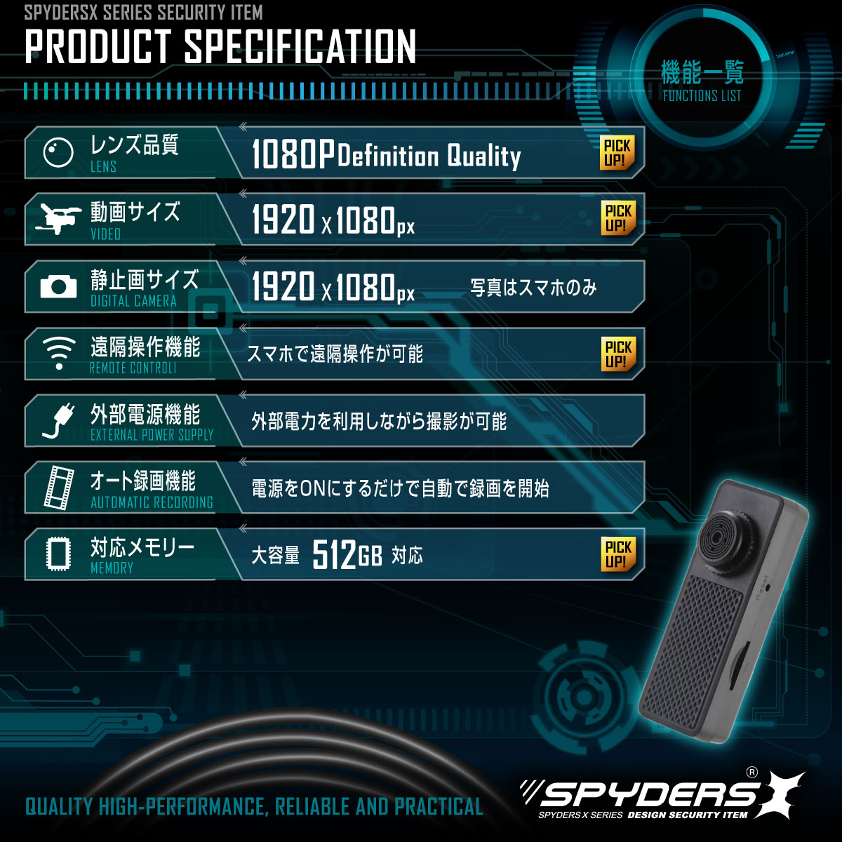 V2 |ICå512GBбۥѥX  ܥ󷿥 ȥ 1080P ϥ󥺥ե꡼ Wi-Fi ޥ  ѥ F-804