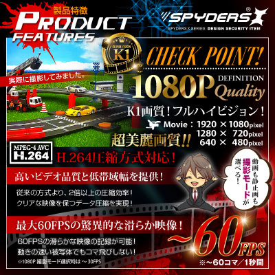 �����佪λ�۽��Ŵ﷿�����  ���ѥ�������X (A-640C) �ޥ��֥롼 1080P H.264 60FPS �Ż����� Ĺ����Ͽ��