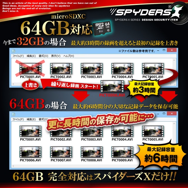 �����佪λ��USB���귿����� ���ѥ�������X (A-460) FULL HD1080P 1200������ �ֳ����饤�� ư�θ��� 64GB�б�