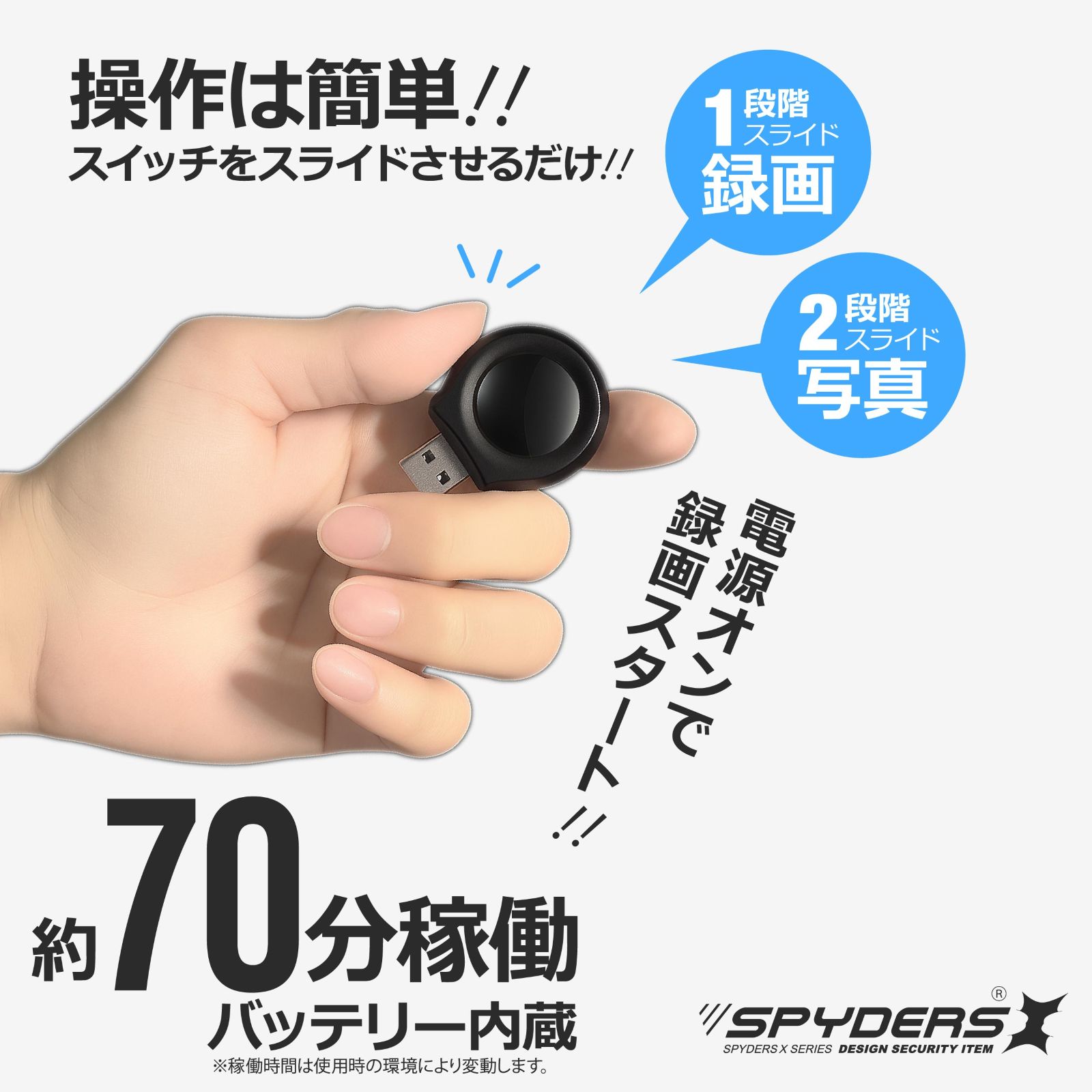 �������������ۥ��ѥ�������X ���ѥ������ 1080P USB���귿����� ��������� [A-411] ���ȥ���� 32GB��¢