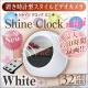 �����佪λ���ֻ��׷� Shine Clock mini ���㥤�󥯥��å��ߥ� (R-209)�ۥ磻��