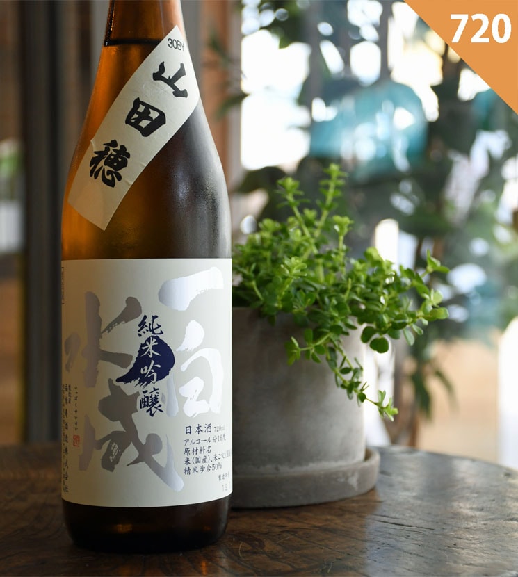 福禄寿酒造【日本酒】一白水成 純米吟醸 山田穂 <720ml>☆桜本商店