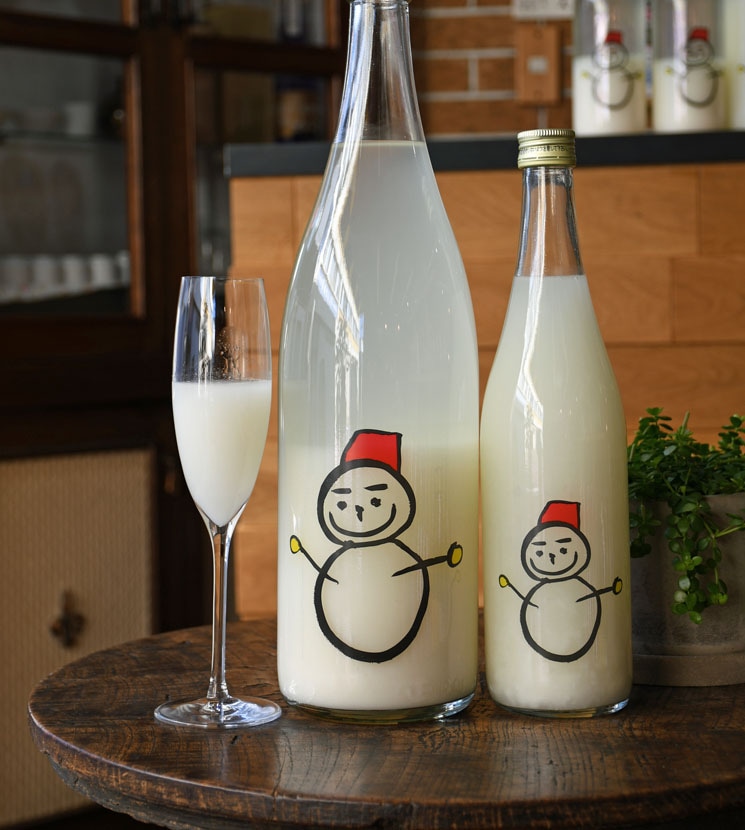 日本酒】仙禽 雪だるま しぼりたて活性にごり酒<1,800ml>※お1人様1本