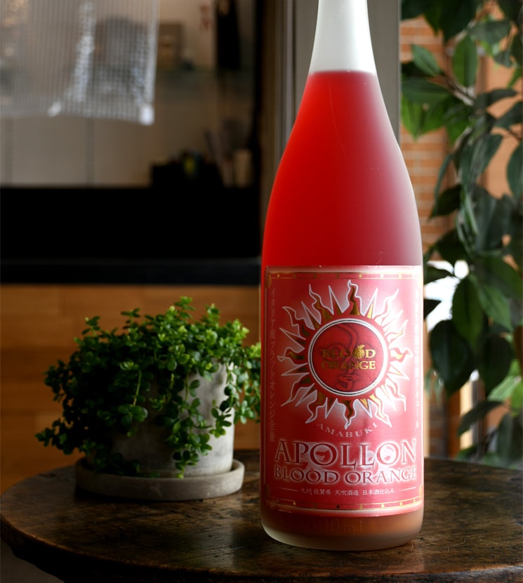 天吹酒造【ブラッドオレンジ酒】アポロンブラッドオレンジ<1.800ml
