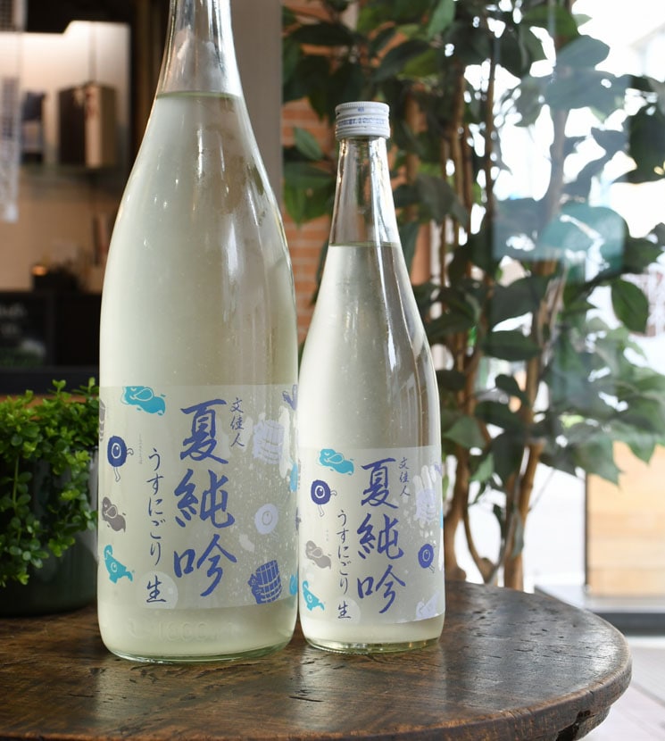 アリサワ【日本酒】文佳人 夏純吟 うすにごり 生<1,800ml>☆桜本商店