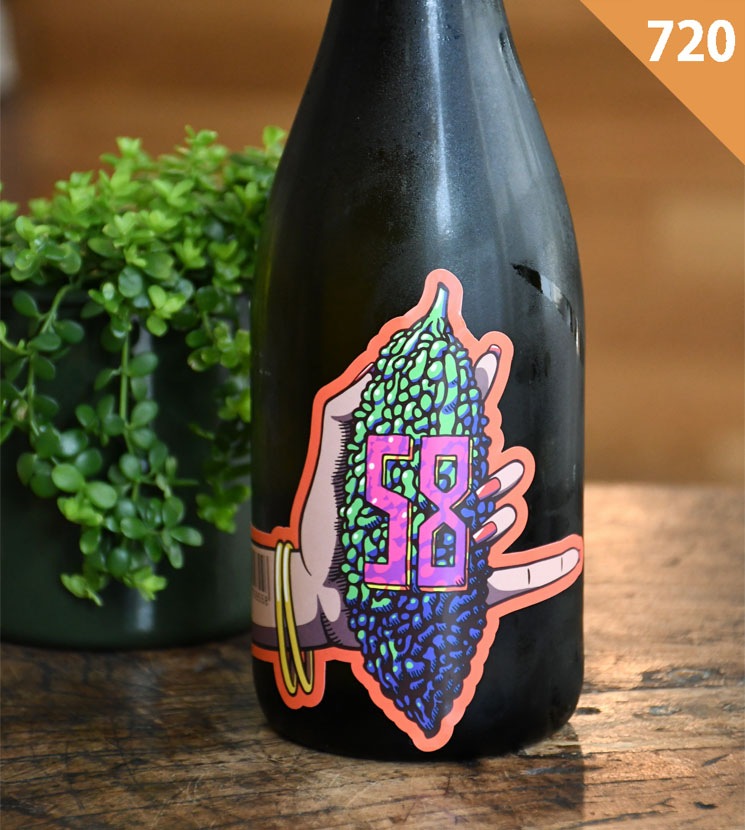 阿武の鶴酒造【日本酒】阿武の鶴 純米58 (ゴーヤ)<720ml>☆桜本商店 