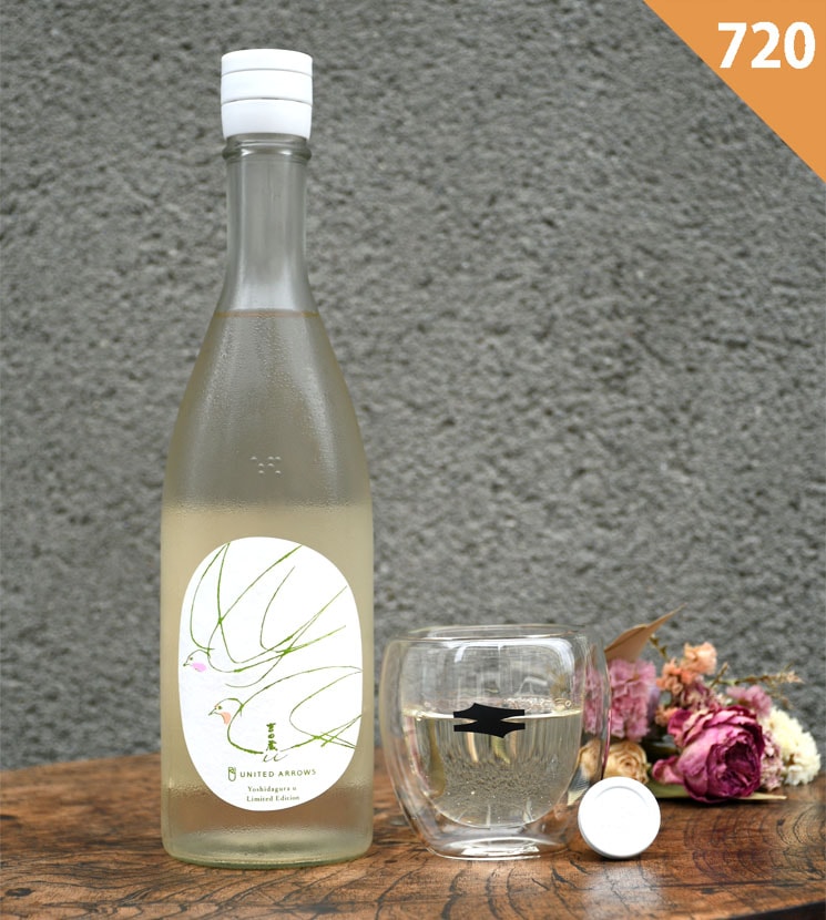 吉田酒造店【日本酒】吉田蔵u -石川門 貴醸酒 +A for UNITED ARROWS