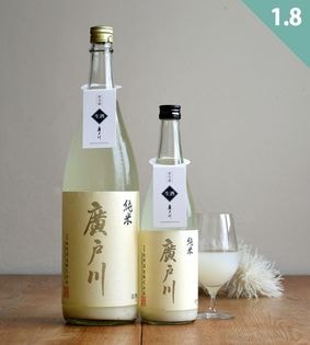 【supremeの店員品】　廣戸川 純米にごり 720ml 4本セット 廣戸川 純米 にごり生酒 720ml | 日本酒・地酒 自然派ワイン 本格焼酎