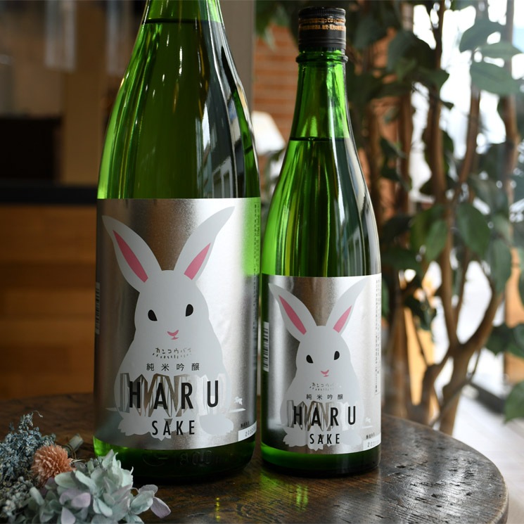 寒紅梅酒造【日本酒】寒紅梅 HARU酒 うさぎラベル<720ml>☆桜本