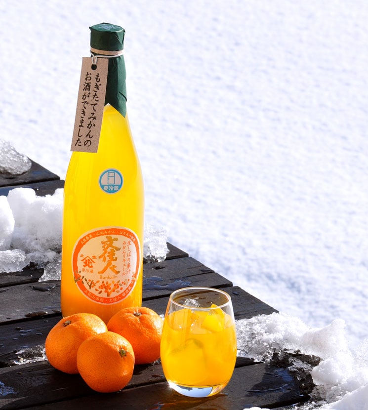 アリサワ【みかん酒】文佳人 生しぼり みかん<1,800ml>☆桜本商店