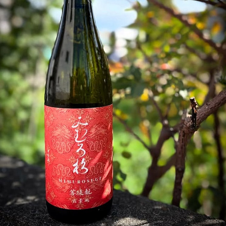 No.0103 明鏡止水 みむろ杉 作 くどき上手 寒紅梅 醴泉 今西酒造【日本酒】みむろ杉 菩提もと 露葉風<1,800ml>※お1人様1本限り