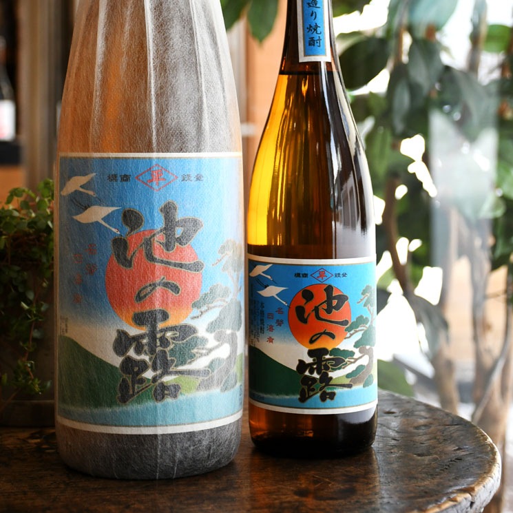 池の露 昔懐かし芋焼酎 紫芋