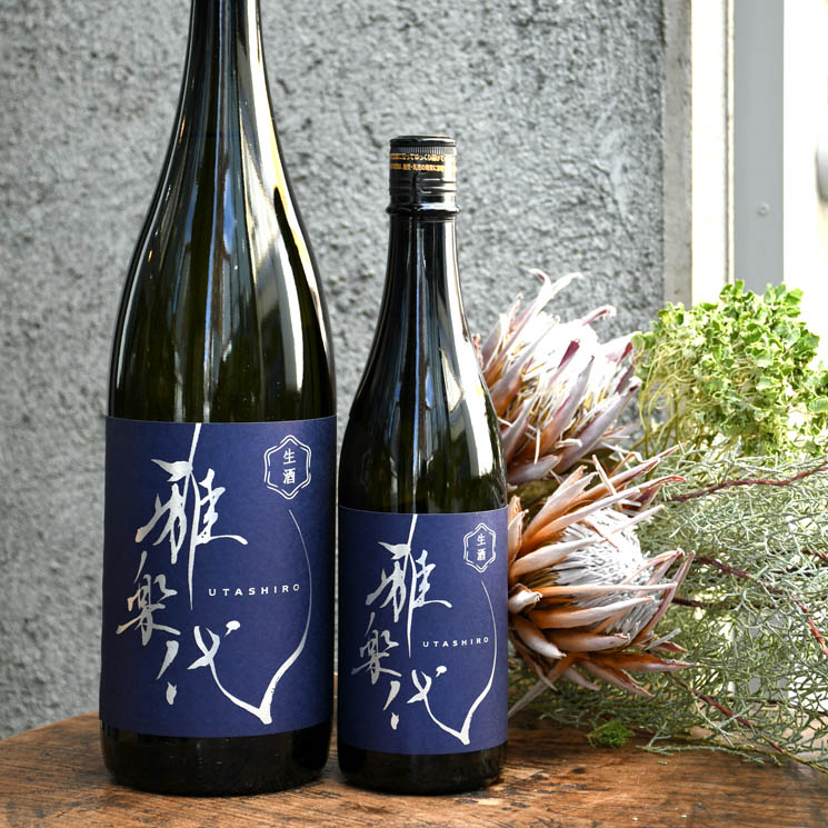 天領盃酒造【日本酒】雅楽代 瑞華 (うたしろ ずいか) 生酒<720ml>☆桜