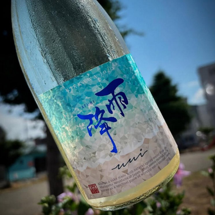 雨降 酒界先導師 1800ml 水酛仕込み 日本酒 あふり 一升瓶 冷蔵庫に収まる一升びん「雨降///あふり 酒界先導師」1.8Lびん