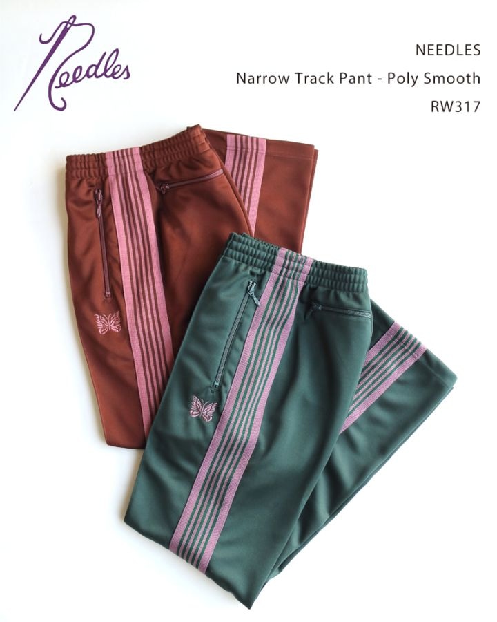 19SS NEEDLES NARROW ニードルズ ナロー トラックパンツ Needles - 19SS ニードルス トラックパンツ ナロータイプ M