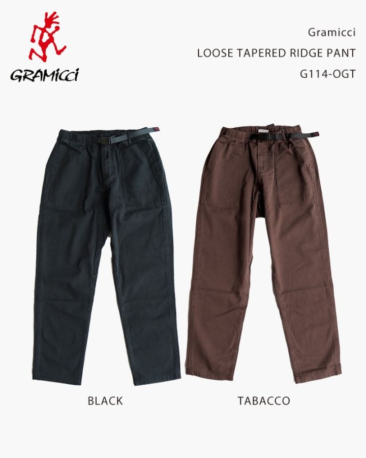 Gramicci LOOSE TAPERED RIDGE PANT G114-OGT / グラミチ ルーズ