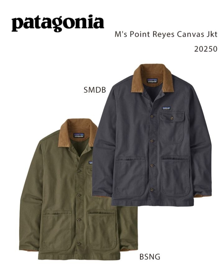 patagonia M's Point Reyes Canvas Jkt 20250 / パタゴニア メンズ