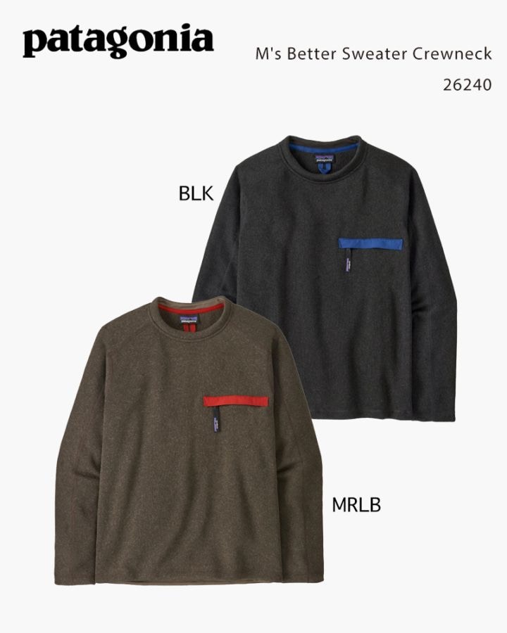 新品】パタゴニア ベターセーター　Lサイズ 26240 タグ付送料込 patagonia M's Better Sweater Crewneck 26240 / パタゴニア