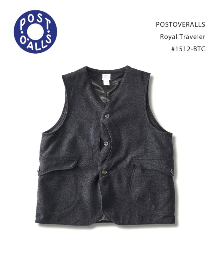 POSTOVERALLS Royal Traveler #1512-BTC / ポストオーバーオール