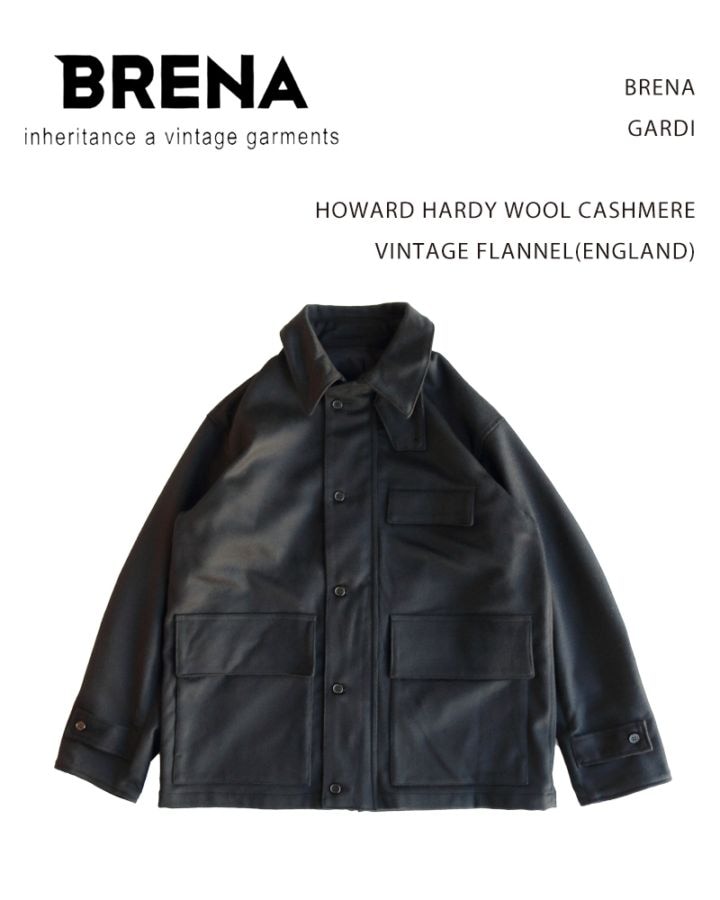BRENA GARDI HOWARD HARDY WOOL CASHMERE VINTAGE FLANNEL(ENGLAND