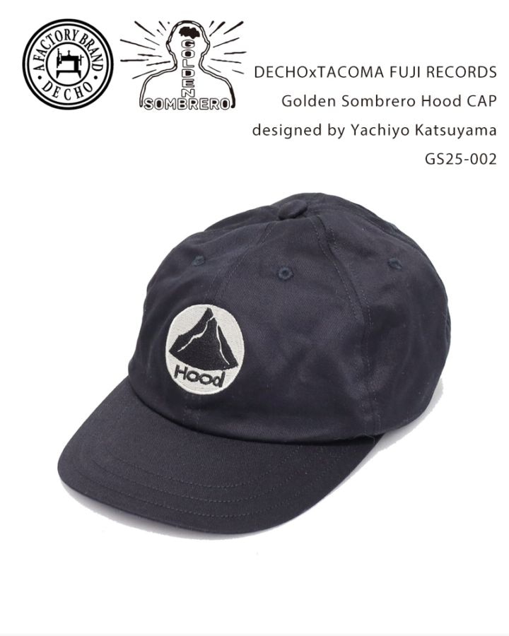12/20発売】DECHOxTACOMA FUJI RECORDS Golden Sombrero Hood CAP
