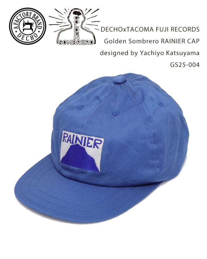 12/20発売】DECHOxTACOMA FUJI RECORDS Golden Sombrero RAINIER CAP