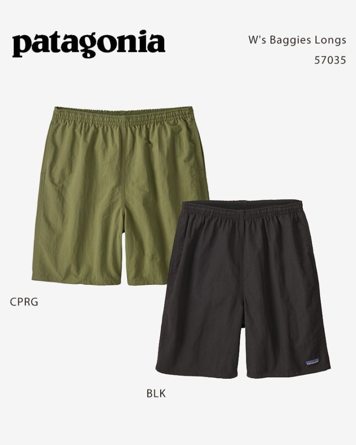‪ෆ ̖́-‬Mページ パタゴニア ウィメンズ バギーズ ロング 57035 Patagonia W's Baggies