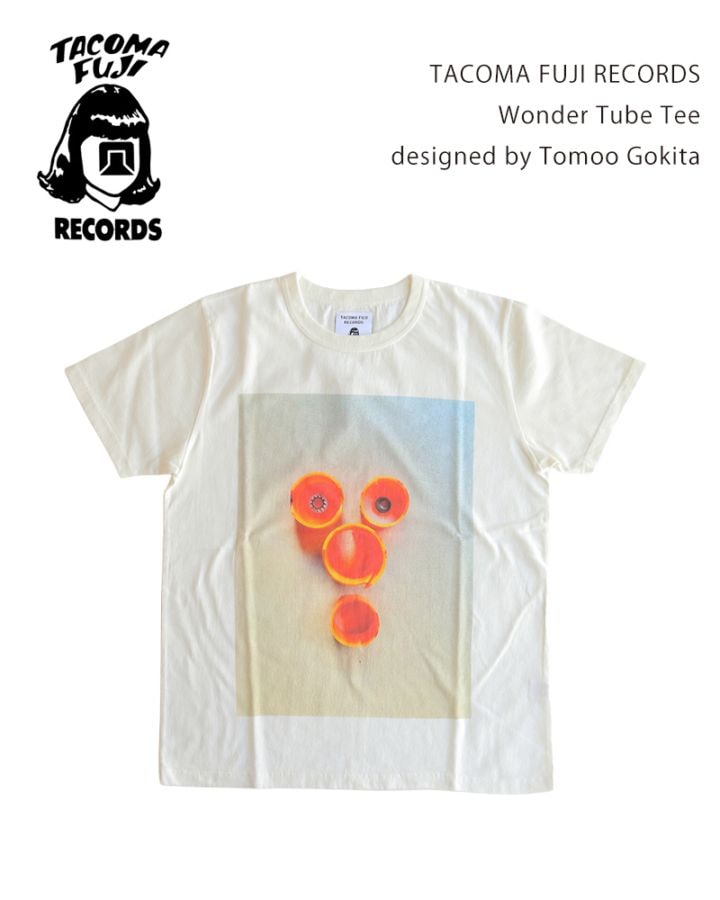 トップス tomako TACOMA FUJI RECORDS Wonder Tube Tee designed by Tomoo Gokita