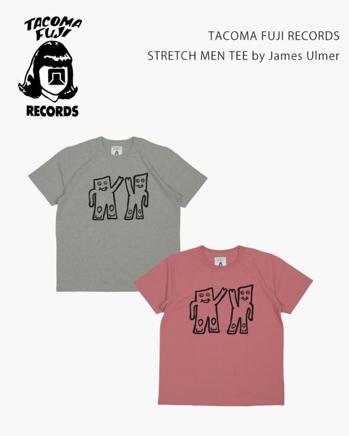 TACOMA FUJI RECORDS STRETCH MEN TEE by James Ulmer / タコマフジ