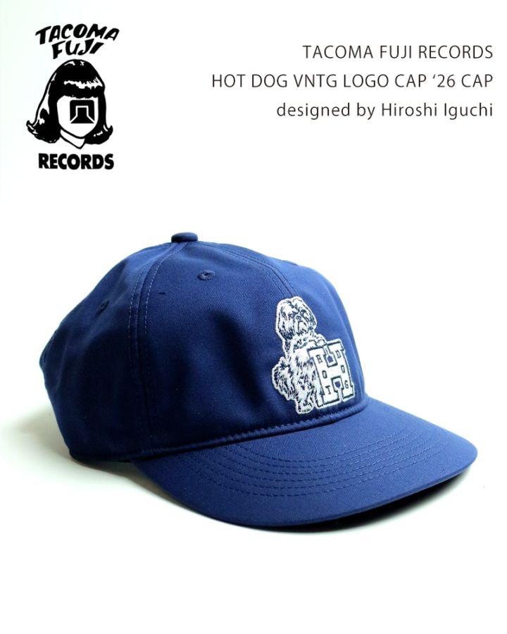 TACOMA FUJI RECORDS HOT DOG VNTG LOGO CAP '26 CAP designed by