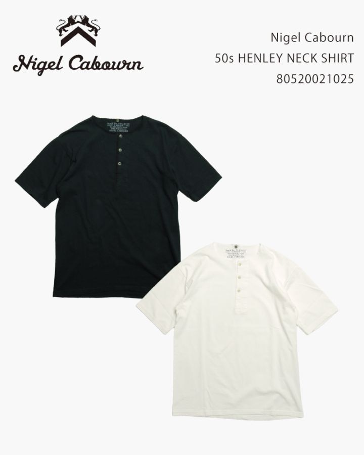 Nigel Cabourn 50s HENLEY NECK SHIRT 80520021025 / ナイジェル