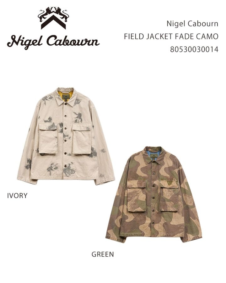 Nigel Cabourn USMC CHORE JACKET LINEN HBT 80520030207 / ナイジェル