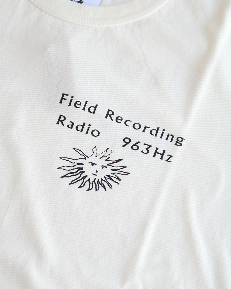 TACOMA FUJI RECORDS FIELD RECORDING RADIO Tee designed by Noriteru