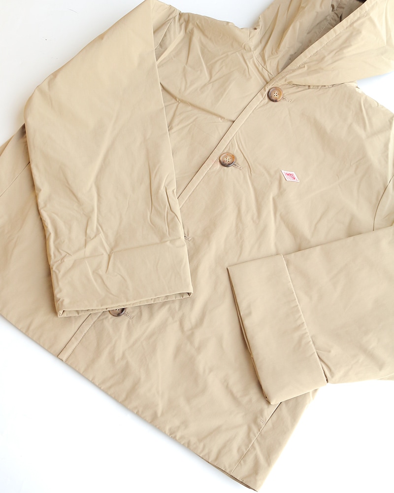 DANTON WOMEN'S INSULATION HOODED WIDE JACKET DT-A0673 PNT