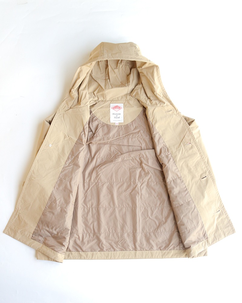 DANTON WOMEN'S INSULATION HOODED WIDE JACKET DT-A0673 PNT