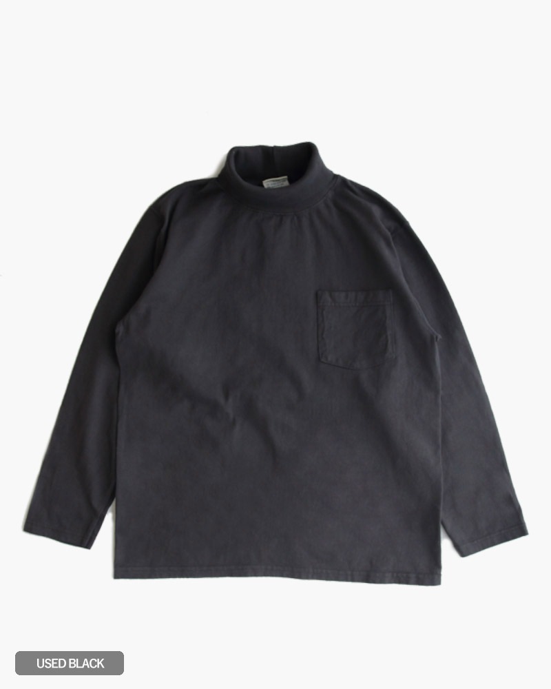 グッドウェア タートルネックポケットティー Goodwear L/S TURTLE NECK
