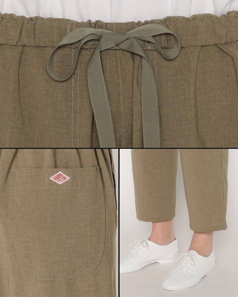 口コミ・レビュー評価が高いおすすめ人気商品の通販 DANTON WOMEN'S #JD PANTS EASY POLYESTER STRETCH LIKE WOOL パンツ