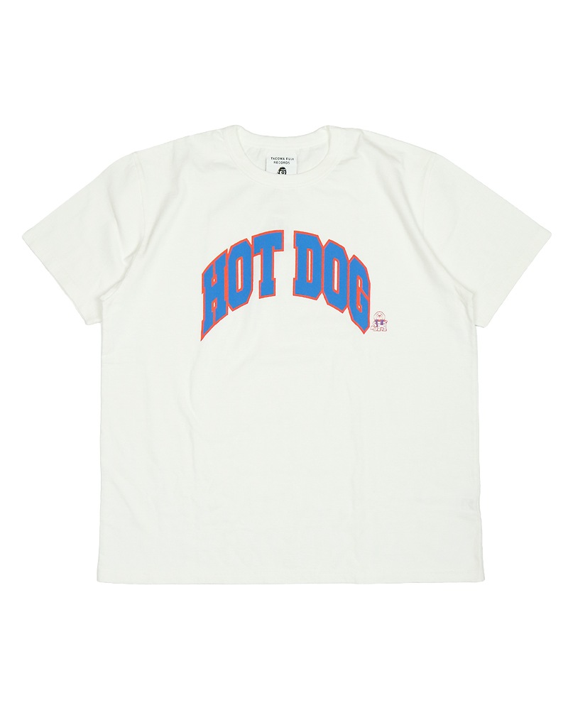 TACOMA FUJI RECORDS HOT DOG COLLEGE LOGO TEE / タコマフジレコード