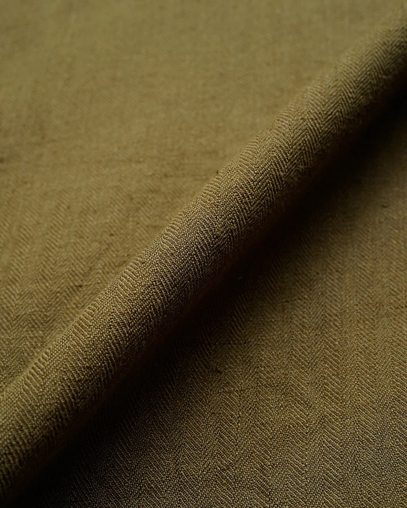 Nigel Cabourn ARMY SHIRT S/S LINEN HBT 80520011207 / ナイジェル