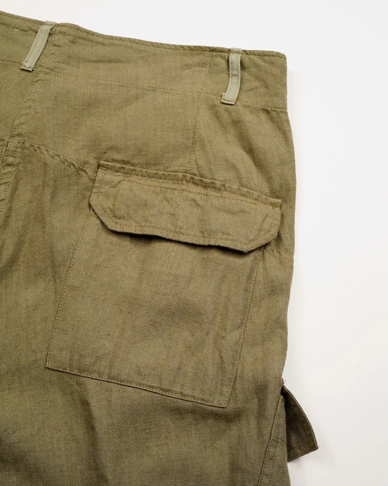 Nigel Cabourn ROYAL NAVY CARGO PT LINEN HBT 80520050207