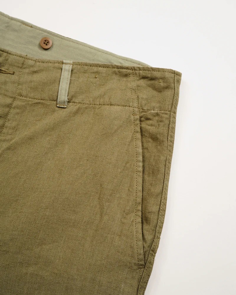 Nigel Cabourn ROYAL NAVY CARGO PT LINEN HBT 80520050207