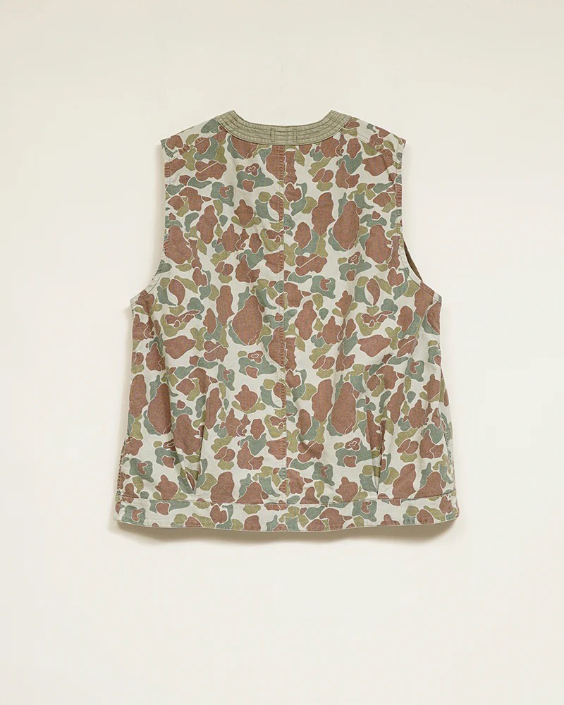 Nigel Cabourn PULLOVER ARMY VEST CAMO 80520070206 / ナイジェル