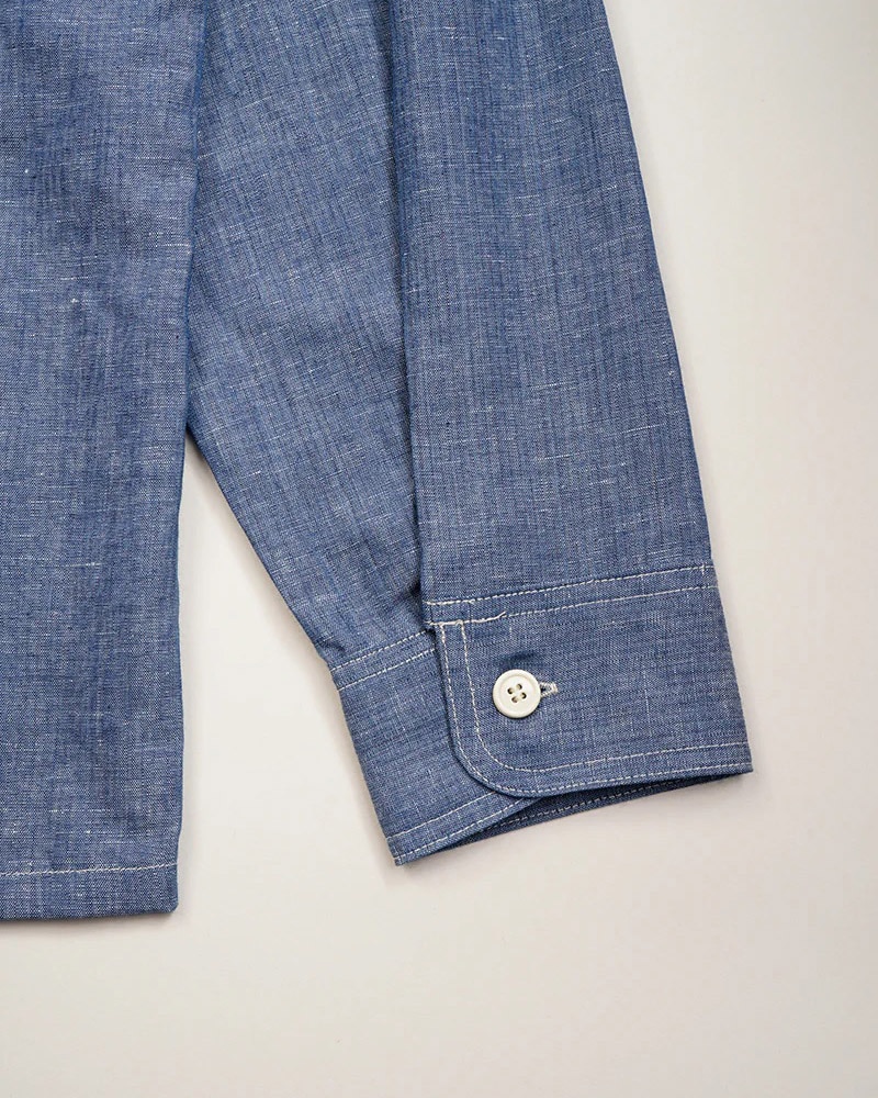 Nigel Cabourn FRENCH PULLOVER SHIRT-DUNGAREE 80520010203
