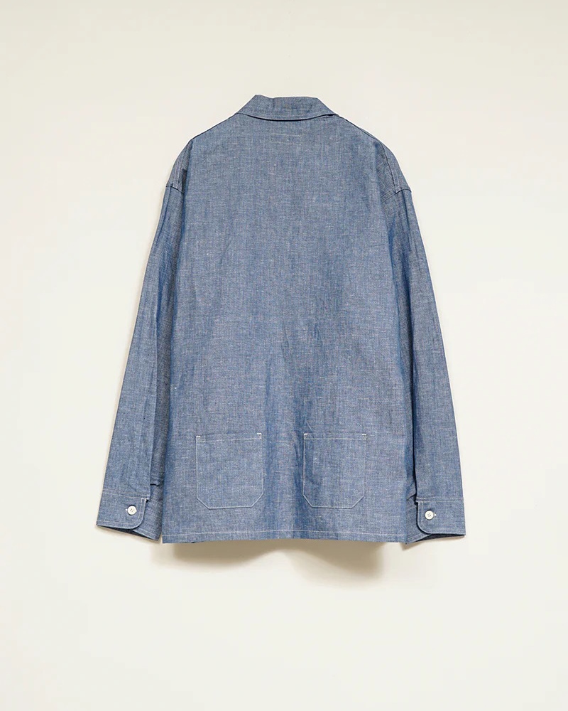 Nigel Cabourn FRENCH PULLOVER SHIRT-DUNGAREE 80520010203